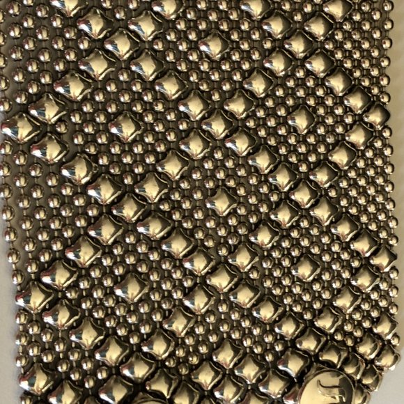 Sergio Guttierez LIQUID METAL B26 Silver Mesh Bracelet - Picture 10 of 13